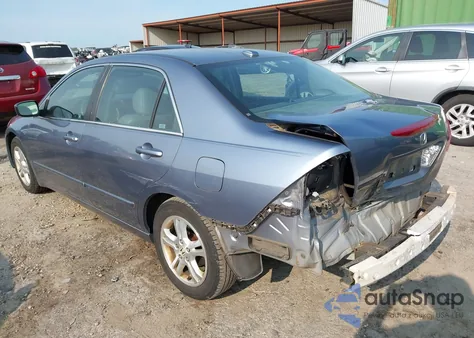 2007 Honda Accord Ex из США, поврежденный, VIN 1HGCM56817A124182